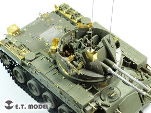 E.T. Model E35-198 US Army M42A1 Self-Propelled Anti-Aircraft gun late type (For AFV CLUB Kit) 1/35 – immagine 4