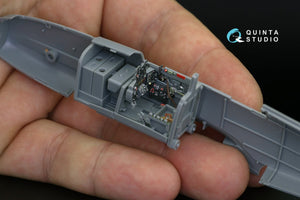 Quinta Studio QD48141 Ki-61-Id 3D-Printed &amp;amp; coloured Interior on decal paper (Tamiya) 1/48 – immagine 3