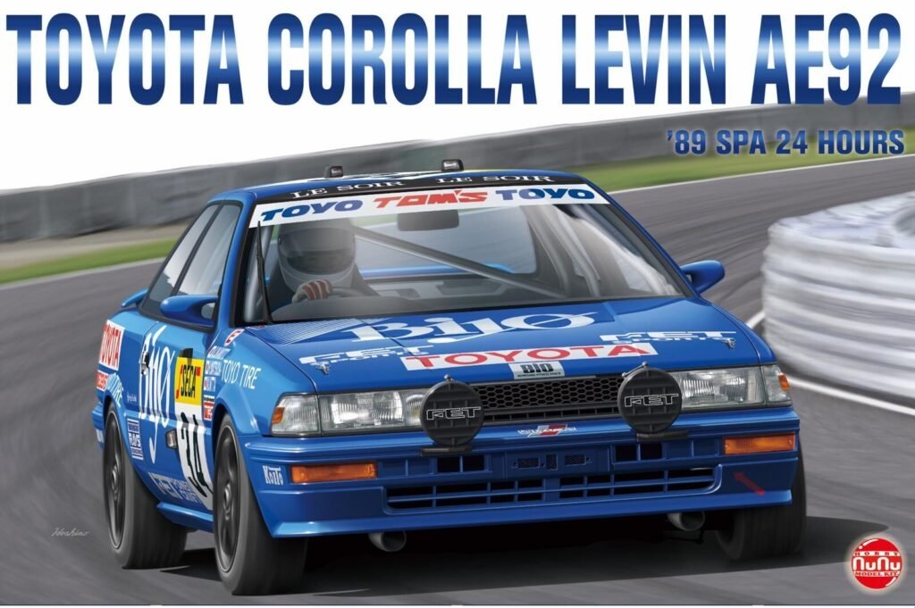 NuNu PN24016 Toyota Corolla Levin AE92 '89 SPA 24H 1/24