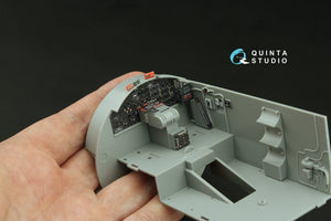 Quinta Studio QD32218 Boeing B-17G Navigator, bombardier, waist and tail gunners compartments. 3D-Printed coloured Interior (HK models) 1/32 – immagine 8