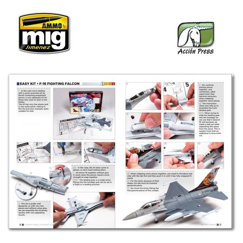 AMMO of Mig Jimenez EURO0014 AIRCRAFT MODELLING ESSENTIALS (English) – immagine 6