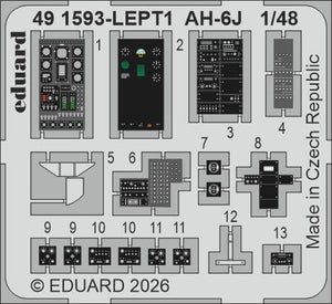 Eduard 491593 AH-6J for ICM 1/48 – imagen 2
