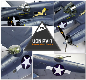 Academy 12347 USN PV-1 &amp;quot;Solomon Islands Theatre&amp;quot; 1/48 – immagine 3