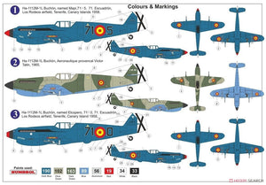 AZ Model AZ7668 HA-1112M-1L Buchon in Camouflage 1/72 – immagine 2