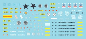 Star Decals 72-A1042 Vietnam 1. M24 Chaffee, M41 Walker Bulldog and M48A3 Patton inSouth Vietnamese army 1/72 – zdjęcie 3