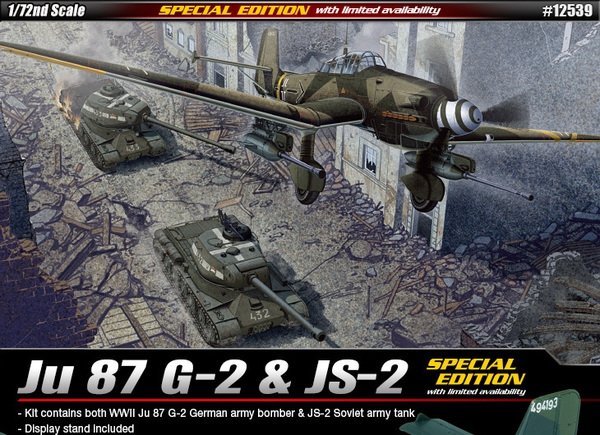 Academy 12539 Ju-87G-2 / JS-2 1/72