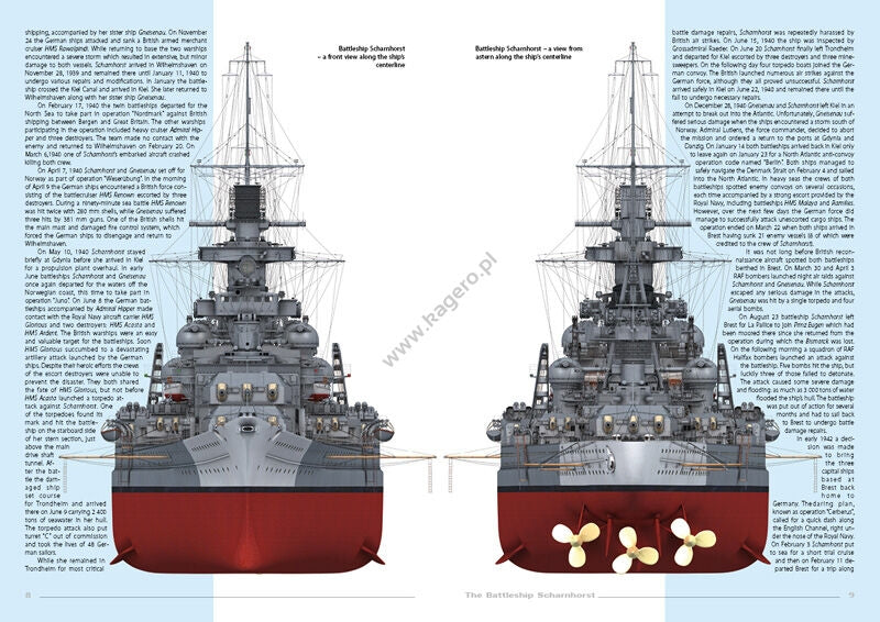 Kagero 16007 Le cuirassé Scharnhorst EN – image 2