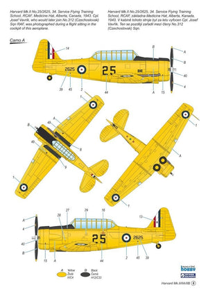 Special Hobby 72447 Harvard Mk.II/IIA/IIB « Le plan d’entraînement aérien du Commonwealth britannique » 1/72 – image 8
