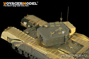 Maquette Voyager PE35252 Char d&amp;#39;infanterie britannique Churchill Mk.IV de la Seconde Guerre mondiale (modèle de base pour AFV CLUB 35154) à l&amp;#39;échelle 1/35 – image 6