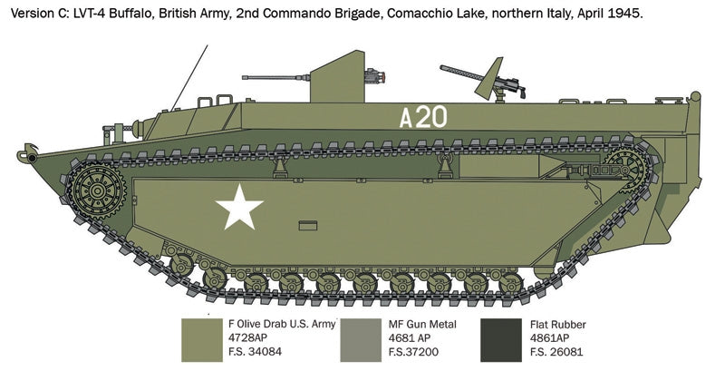 Italeri 6752 LVT-4 Water Buffalo (ETO) 1/35 – Bild 6