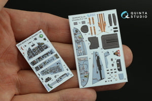 Quinta Studio QD48249 Su-25 3D-Printed &amp;amp; coloured Interior on decal paper (Zvezda) 1/48 – Bild 8