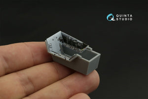 Quinta Studio QD48259 F/A-18E 3D-Printed &amp;amp; coloured Interior on decal paper (HobbyBoss) 1/48 – immagine 9