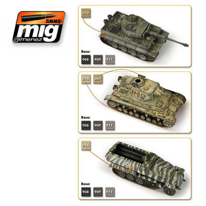 AMMO Mig 7116 WARGAME EARLY AND DAK GERMAN SET 6x17ml – immagine 2