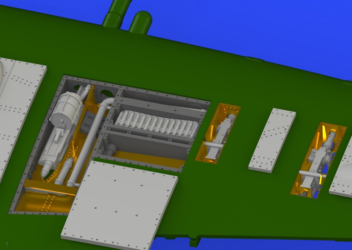 Eduard 672150 Spitfire Mk. IXc gun bays EDUARD 1/72 – immagine 6