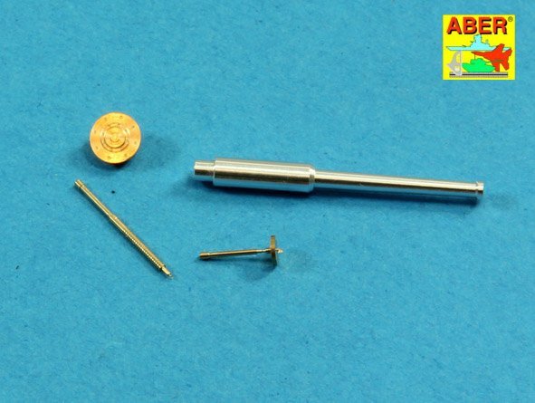 Aber 35L-212 Set of barrels for Soviet tank T-50 45 mm 20K x 1 pcs.; 7,62 mm DT x 2 pcs. 1/35