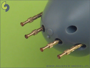 Master AM-48-026 British Mk 2 Browning .303 caliber (7,7mm) with flash hider (4pcs) 1/48 – immagine 4