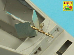 Canon Aber 35L-169 pour fusil MG34 allemand avec protection blindée 1/35 – image 4