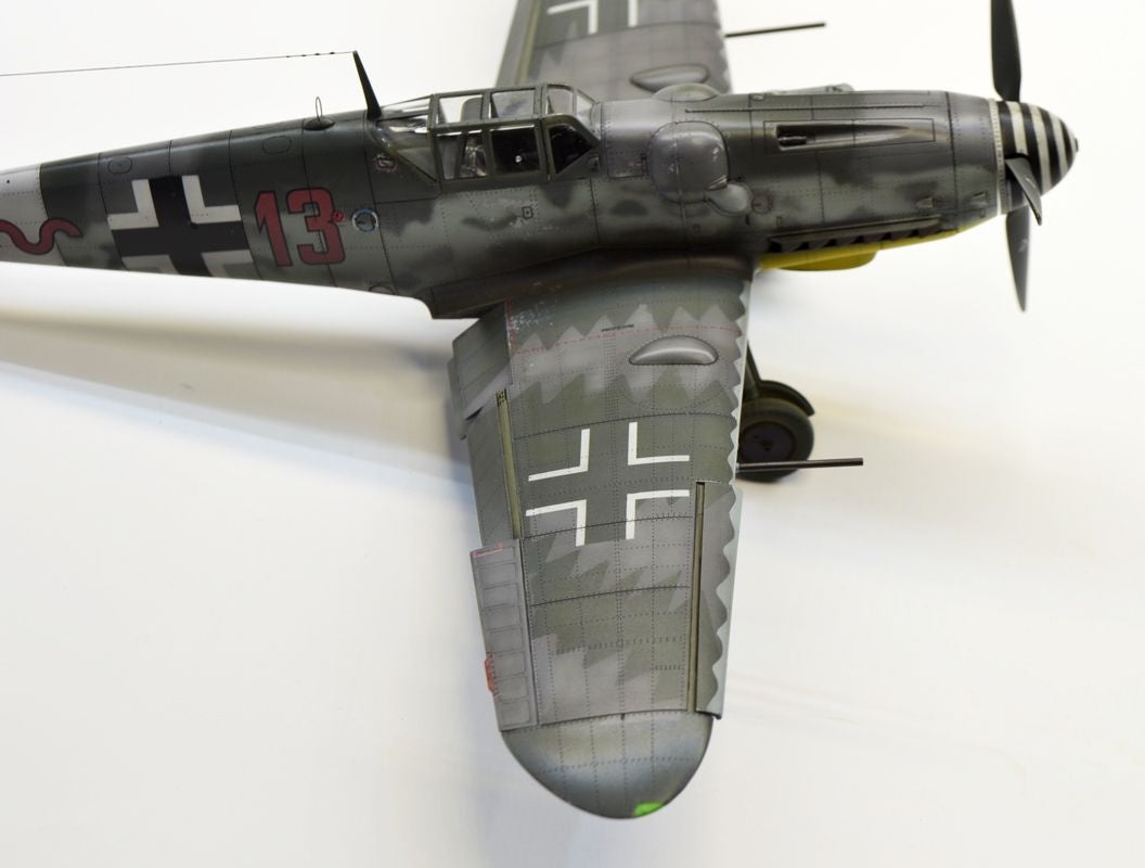 Omask 44011 Bf 109G-6 camo mask for Bartels wing 1/48 – zdjęcie 4