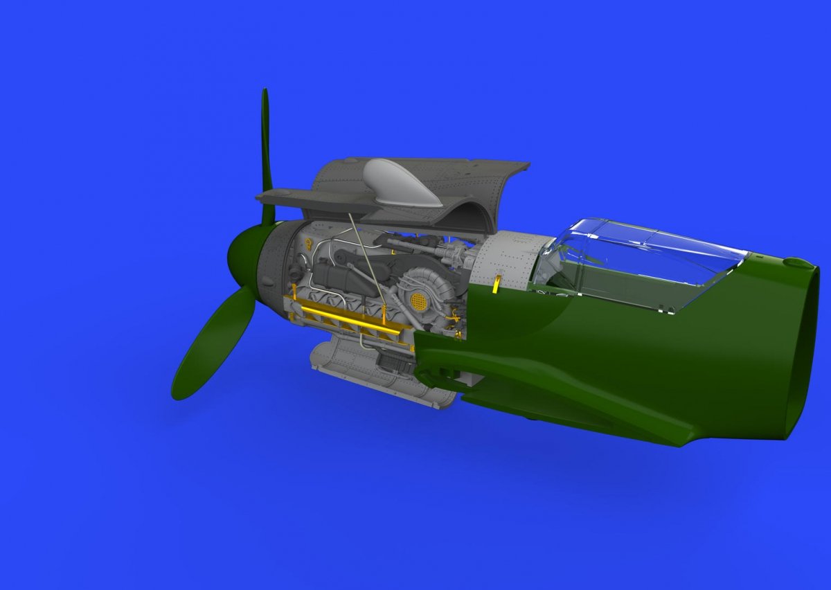 Eduard 648465 Bf 109G-10/ U4 engine 1/48 EDUARD – image 2