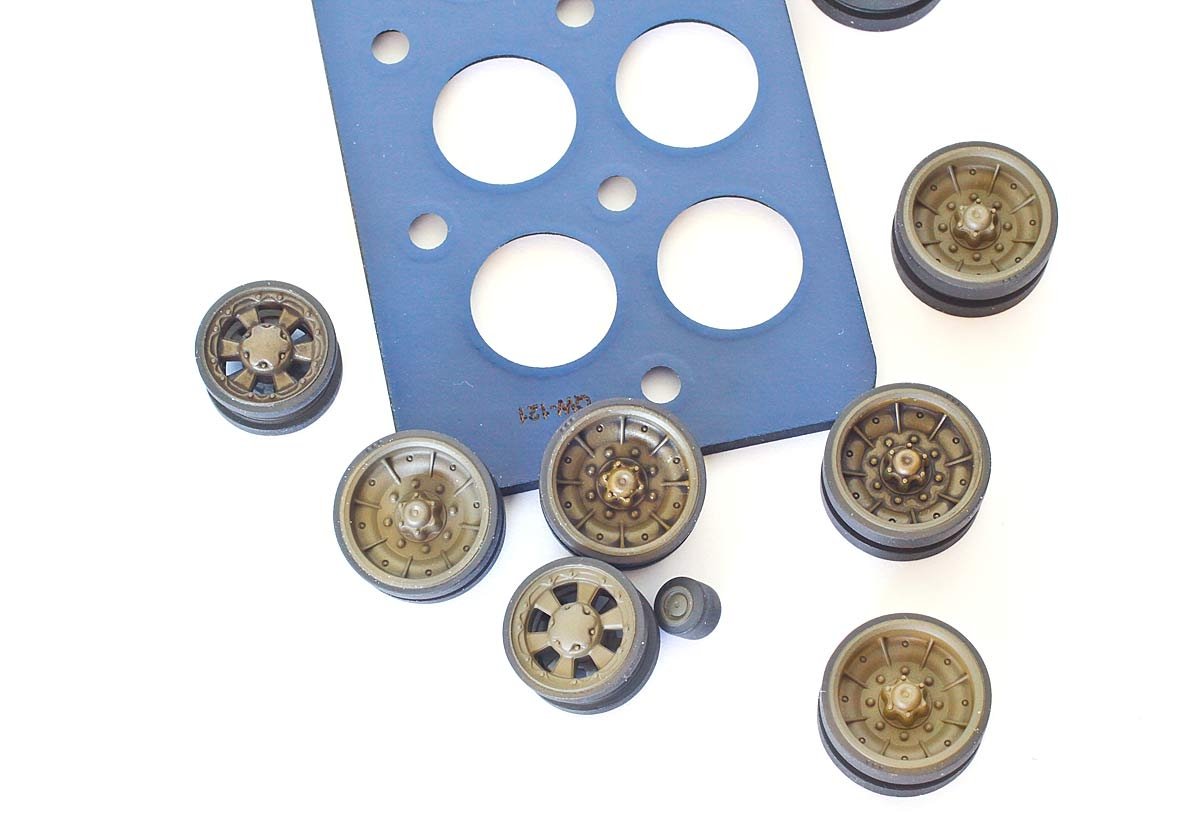QuickWheel QW-121 AMX-30 / AUF1 155mm - MENG 1/35 – imagen 2