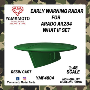Yamamoto YMP4804 Early Warning Radar for Ar 234 1/48 What If Set 1/48