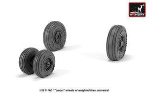 Armory Models AW32310 F-14D Tomcat late type wheels w/ weighted tires 1/32 – Bild 4