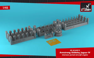 Armory Models ACA4819 A.S. Jaguar-IV aircraft engine 1/48 – imagen 2