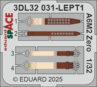 Eduard 3DL32031 A6M2 Zero SPACE TAMIYA 1/32 – image 3