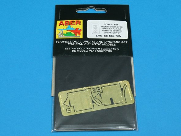 Aber R04 Front fenders for Panther G/F Jagdpanther 1/35 – zdjęcie 3