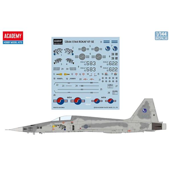 Academy 12644 Northrop KF-5E Tiger II 1/144 – Bild 2