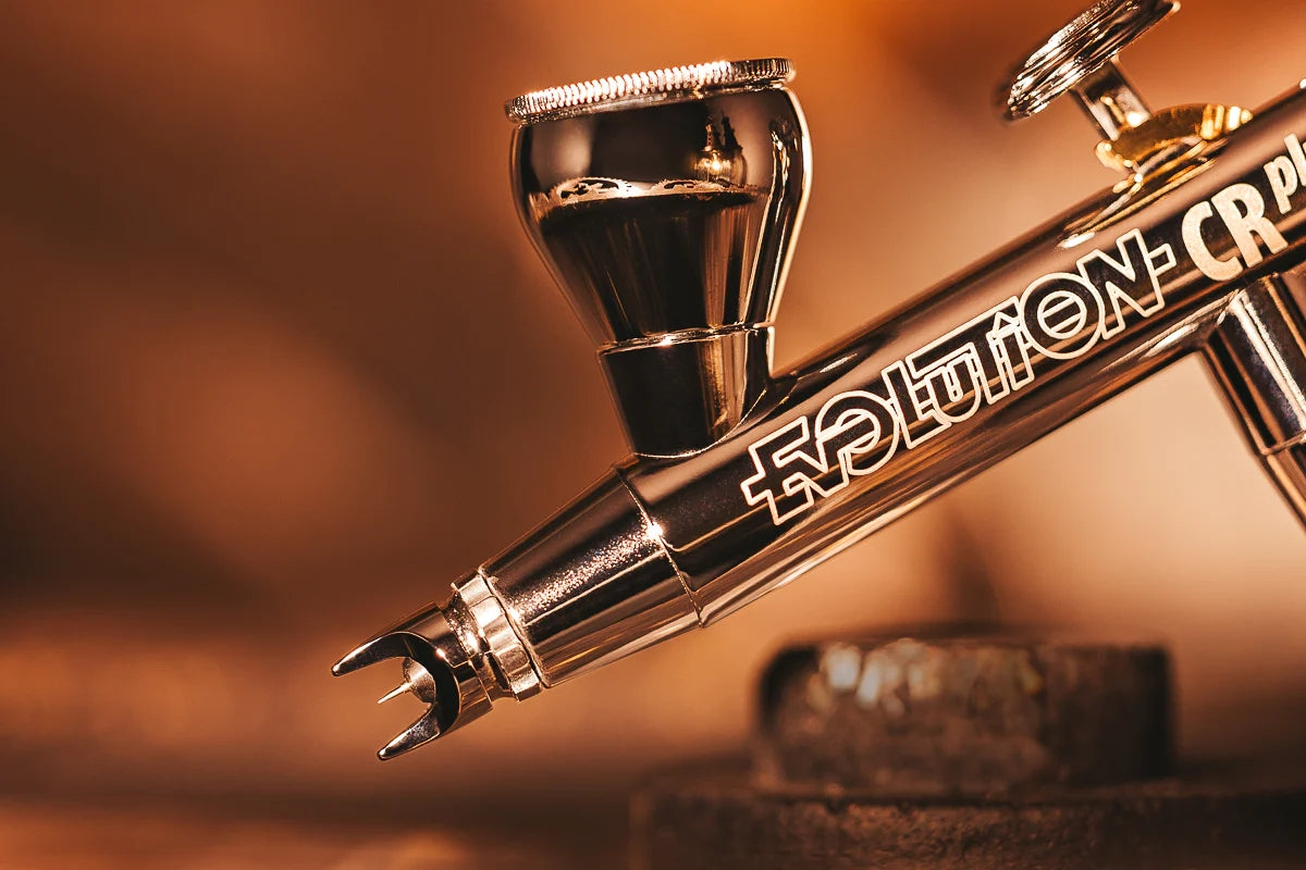Harder &amp;amp; Steenbeck 121231 Aerograf Evolution CR Plus Solo (dysza 0,28mm) 2024 – immagine 4