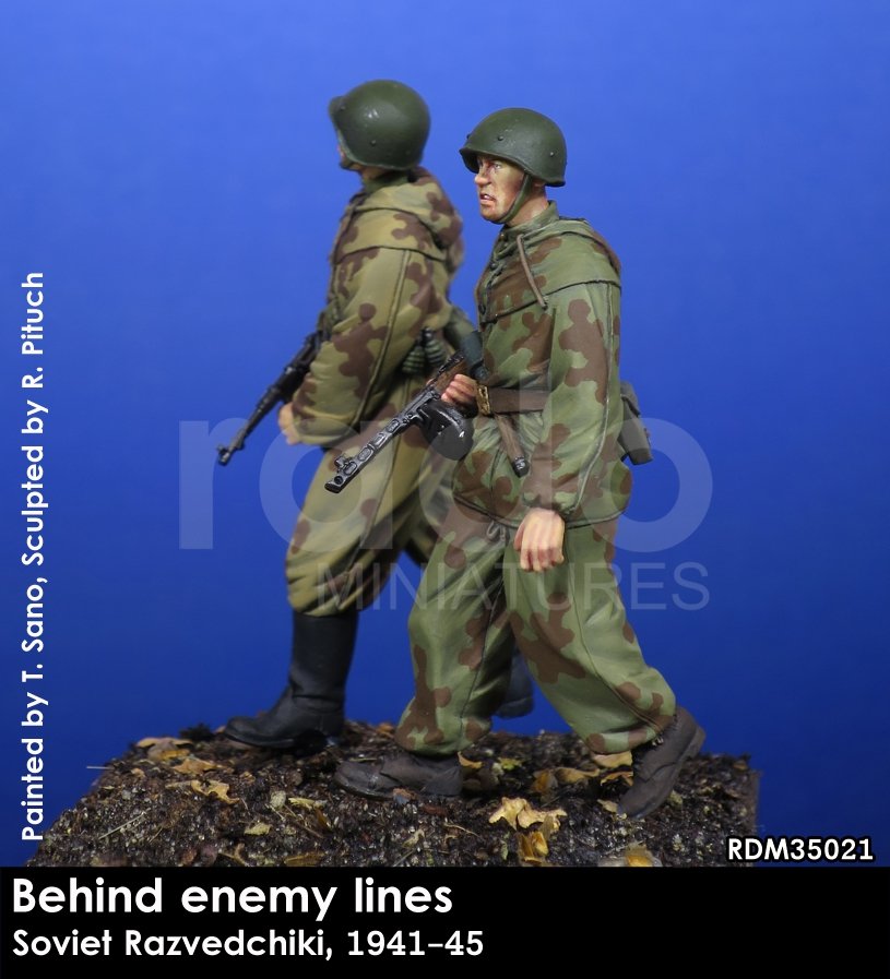 RADO Miniatures RDM35021 Soviet Razvedchiki, (1941-45) 1/35 – immagine 2