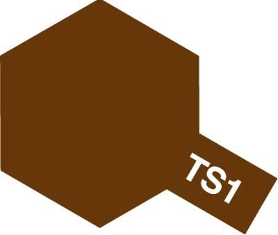 Tamiya TS1 RED BROWN (85001)