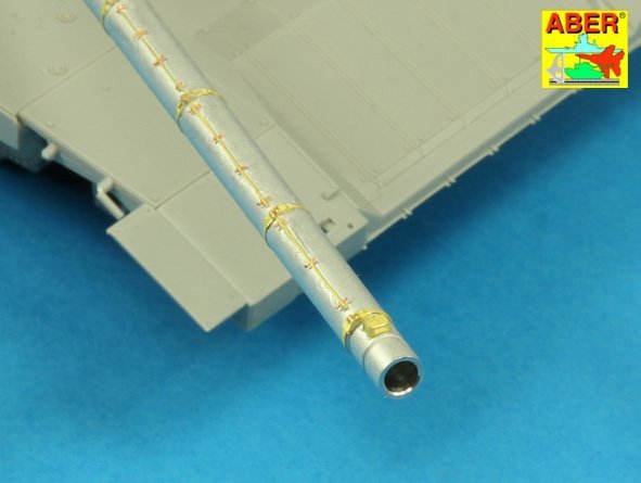 Aber 35 L-187 Armament for Russian Main Battle Tank T-14 ARMATA barrel for 125 mm 2A82-1M cannon &amp;amp; barrel for 12,7 mm Kord AA MG 1/35 – immagine 9