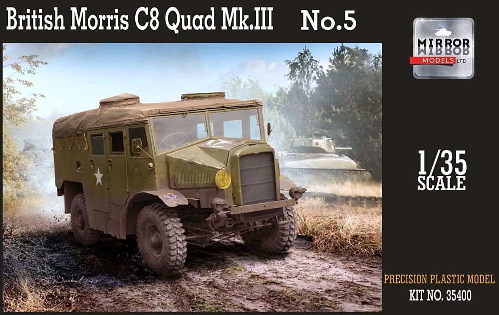 Mirror Models 35400 BRITISH MORRIS C8 QUAD MK III NO.5 1/35