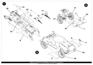 Zebrano 72036 AEC Mk.III British Armored Car 1/72 – immagine 5