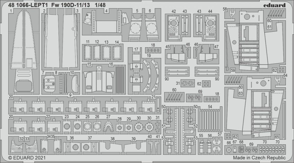 Eduard 481066 Fw 190D-11/13 EDUARD 1/48