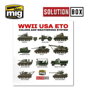 AMMO of Mig Jimenez 7700 WW II AMERICAN ETO SOLUTION BOX – immagine 6