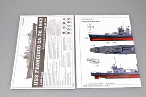 Trumpeter 05309 USS San Francisco CA-38 (1942) 1/350 – Bild 5