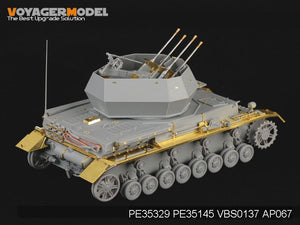 Voyager Model PE35329 WWII German 20mm Flakpanzer IV &amp;quot;Wirbelwind&amp;quot; For DRAGON 6540 1/35 – immagine 3