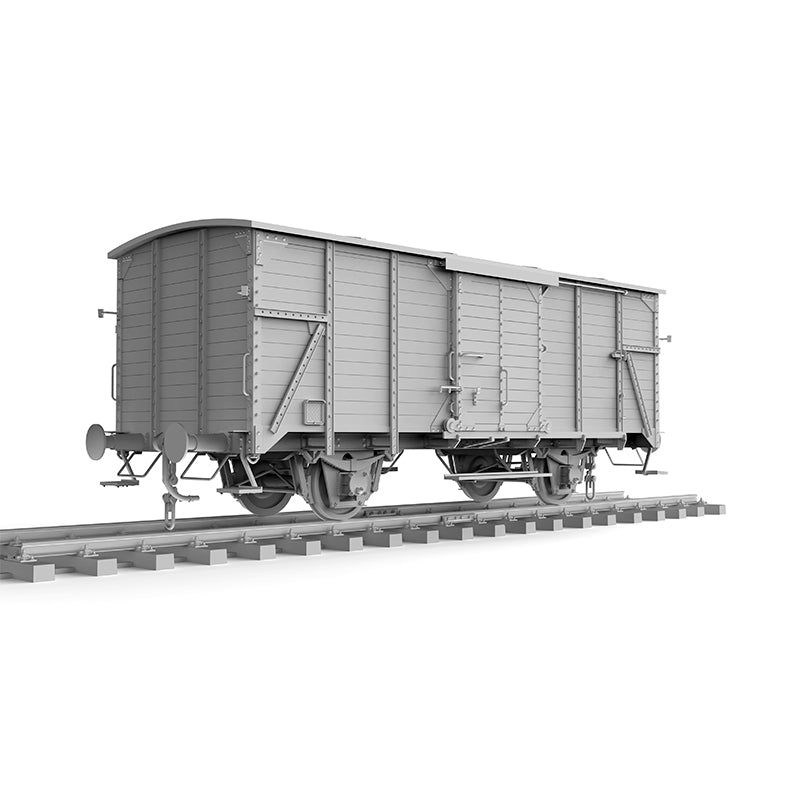 AK Interactive AK35502 GERMAN RAILWAY COVERED G10 WAGON GEDECKTER GÜTERWAGEN G10 1/35 – immagine 4
