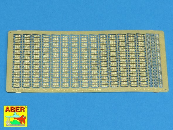 Aber 16053 Panzer 38 track link casting numbers 1/16