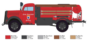 Italeri 3966 OPEL BLITZ FIRE TRUCK 1/24 – zdjęcie 4