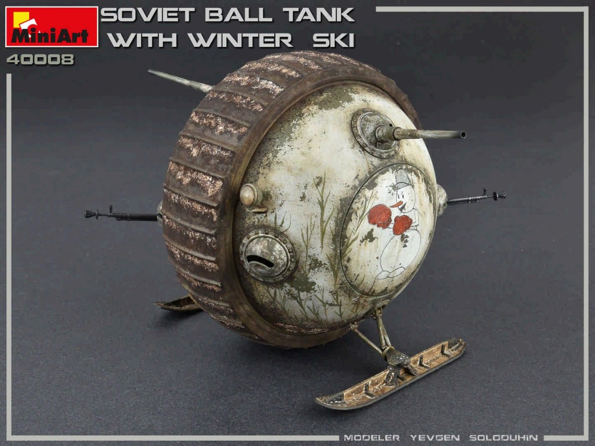 MiniArt 40008 SOVIET BALL TANK w/ WINTER SKI. INTERIOR KIT 1/35 – zdjęcie 9