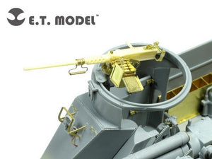 E.T. Model EA35-040 WWII US ARMY M2HB MG w/50 Rounds Ammunition Can 1/35 – Bild 5