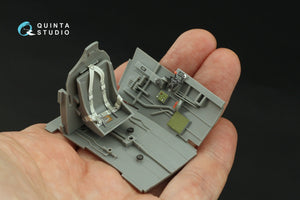 Quinta Studio QD32220 P-40N late 3D-Printed coloured Interior on decal paper (Hasegawa/Eduard) 1/32 – immagine 6