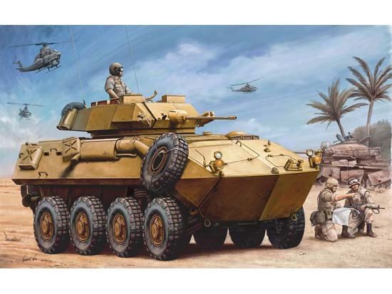 Trumpeter 00349 USMC LAV-25 Piranha 1/35 – image 2