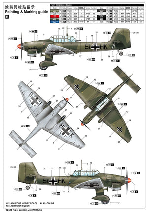 Trumpeter 02423 Junkers Ju-87R Stuka 1/24 – immagine 19
