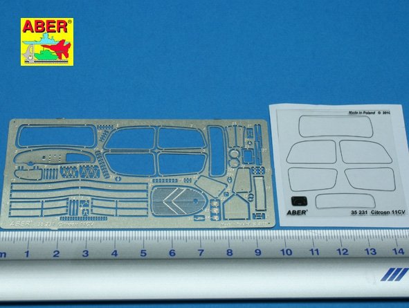 Aber 35231 Citroen Traction 11CV Staff Car 1/35 – immagine 2