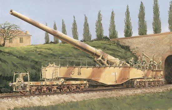 Dragon 6200 German Railway Gun 28 cm K5(E) 1/35 – zdjęcie 2
